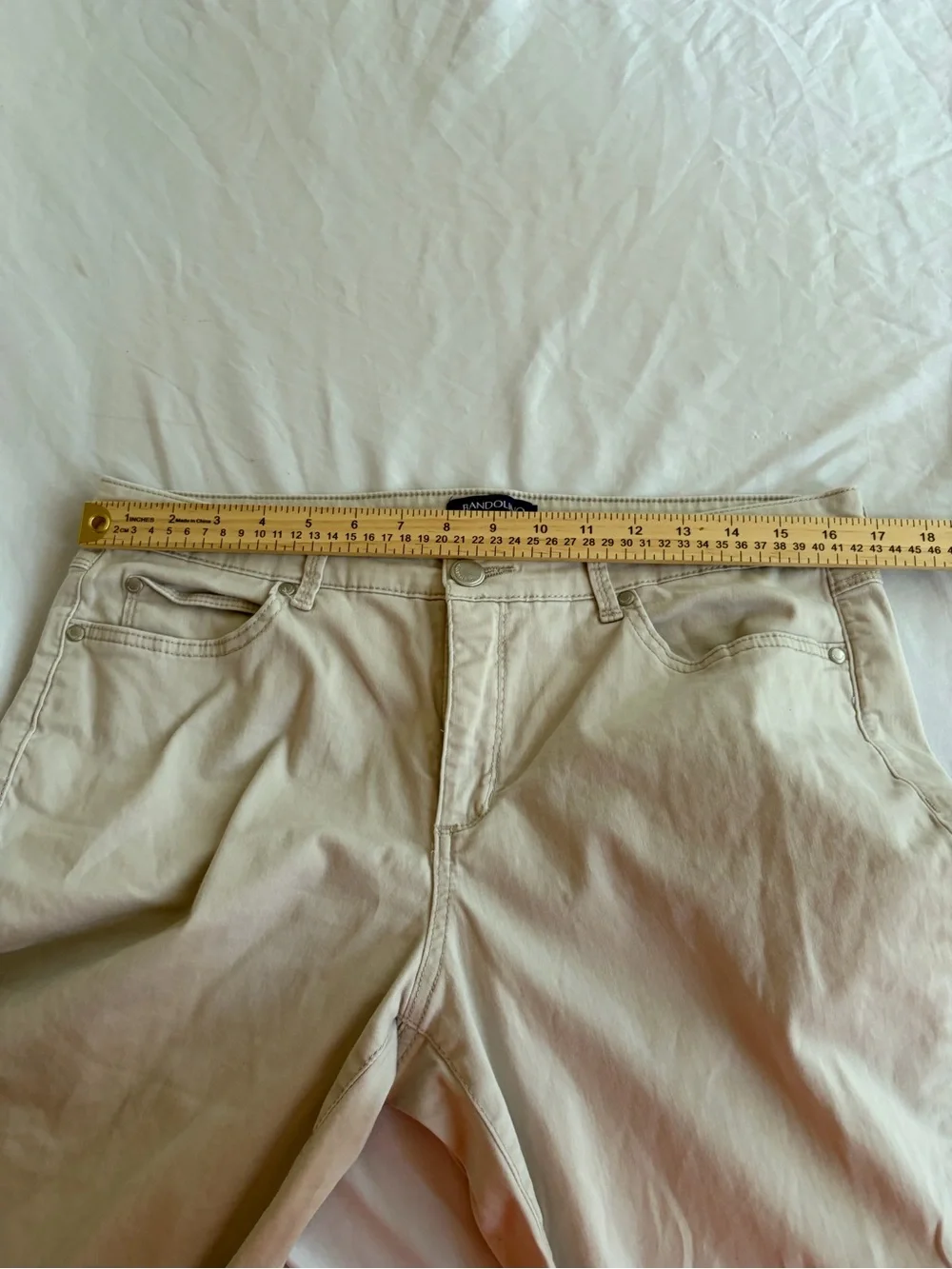 Bandolino Lisbet Khaki Pants — Size 12